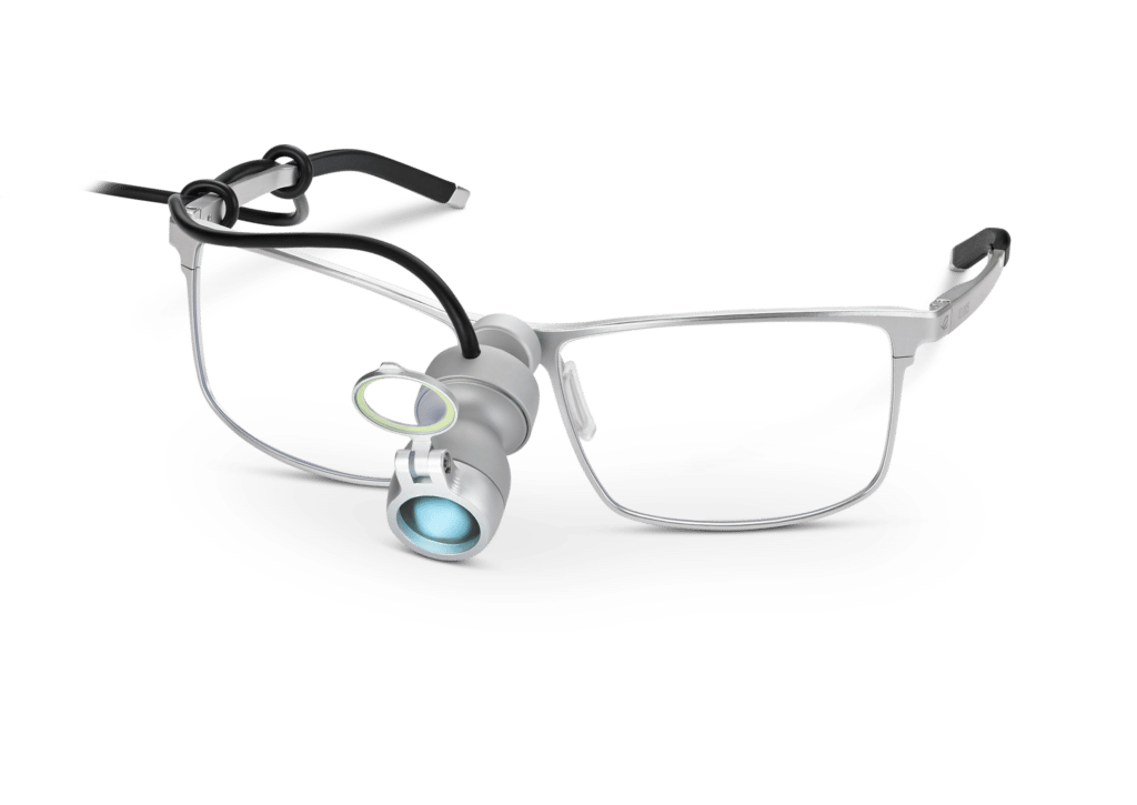 Airon Frame Glasses with Attached Axis Light and Filter Cap