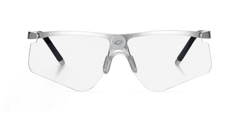 Sport Frame Glasses Silver