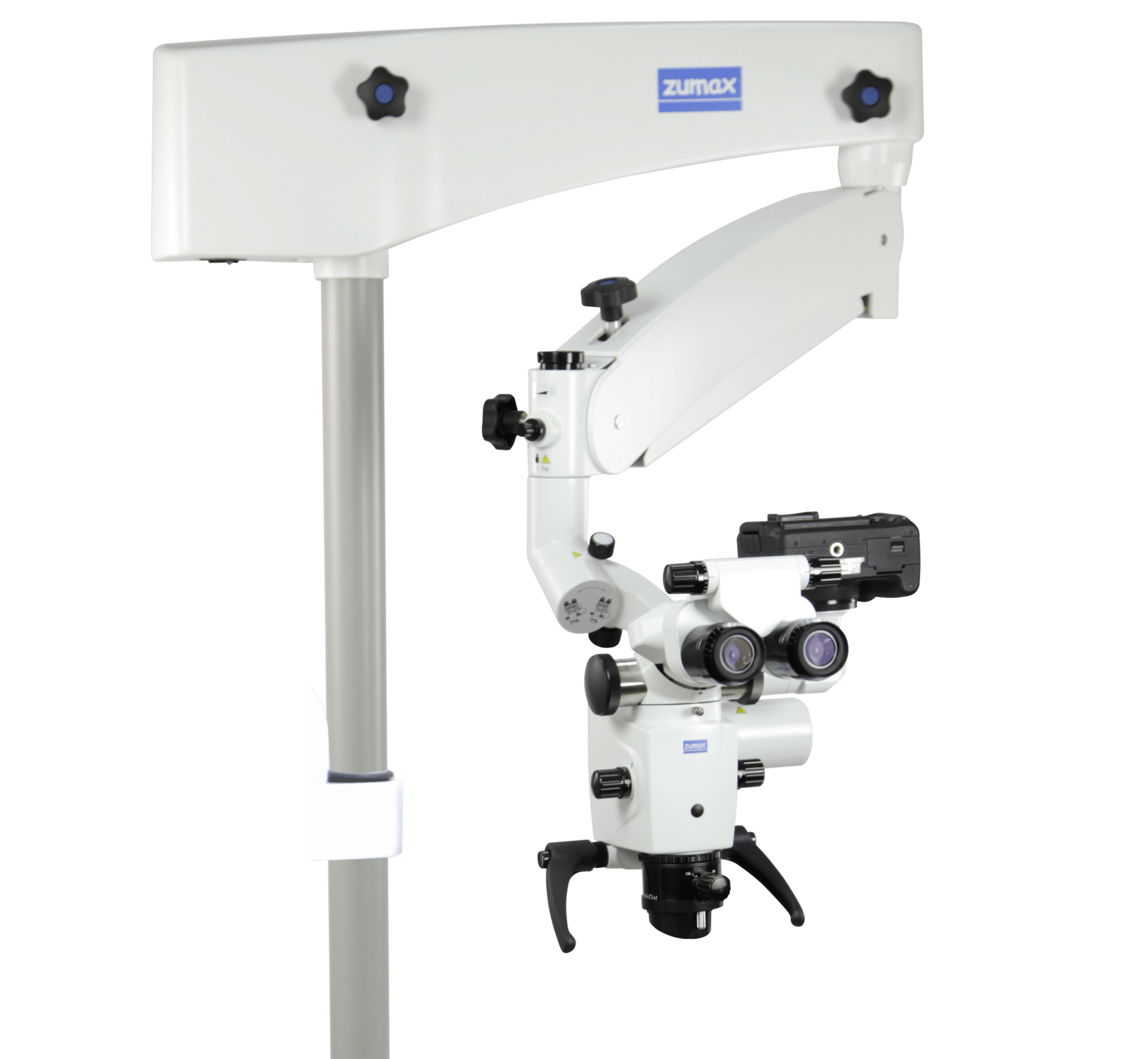 2350 Microscope With Stand And Camera Attachment