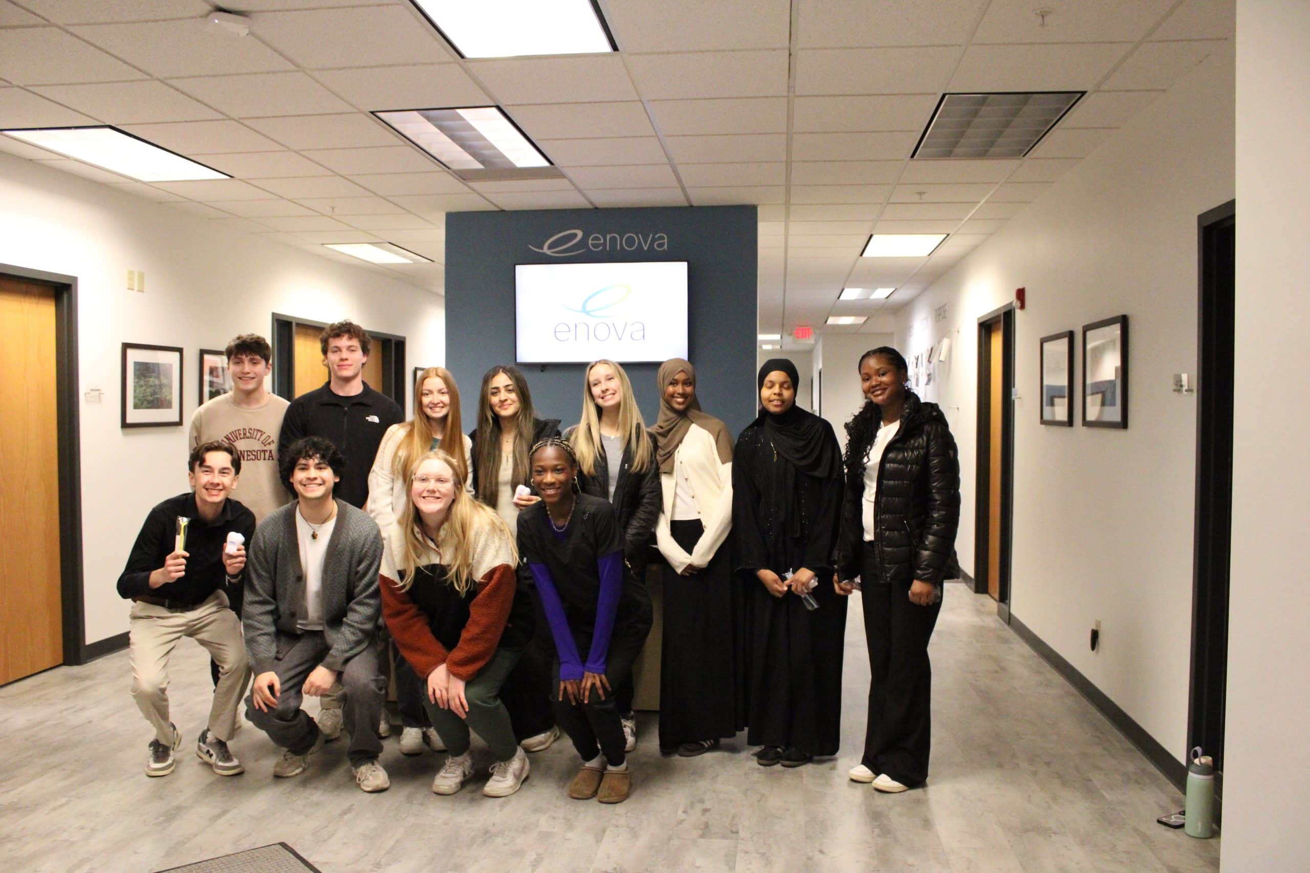Enova hosts the University of Minnesota's Women's Dental Association Body: